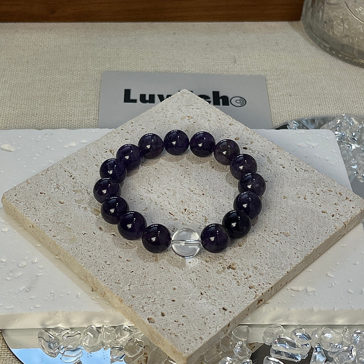 Amethyst Serenity Bracelet – Emotional Balance and Clarity