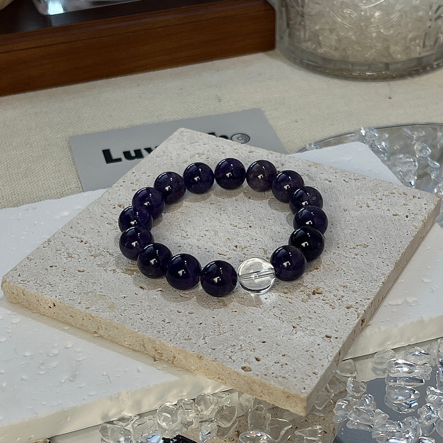 Amethyst Serenity Bracelet – Emotional Balance and Clarity