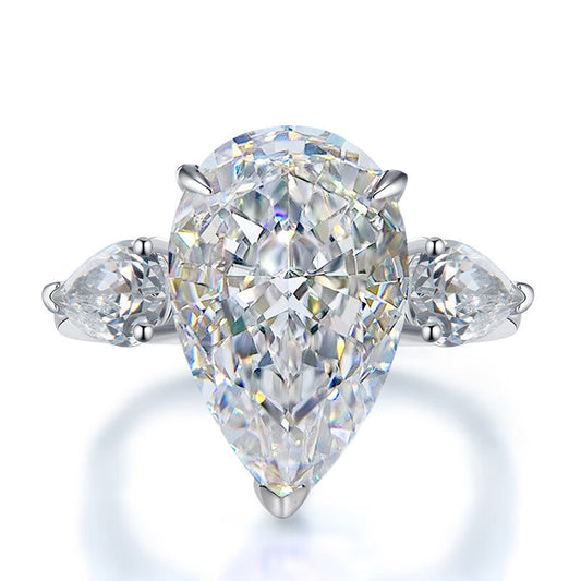 Peyton Ring - Classic Elegance - High-Quality 925 Sterling Silver Craftsmanship, Timeless Oval Diamond Design