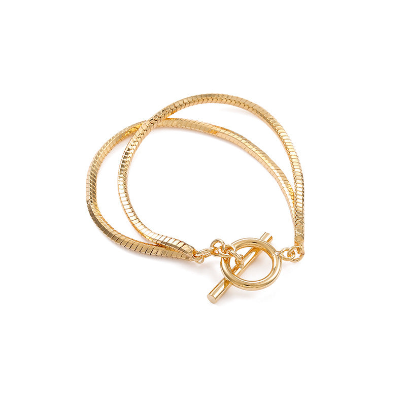 Emerson Gold-tone Snake Chain Jewelry - Statement Accessory